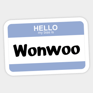 My Bias is Wonwoo Sticker